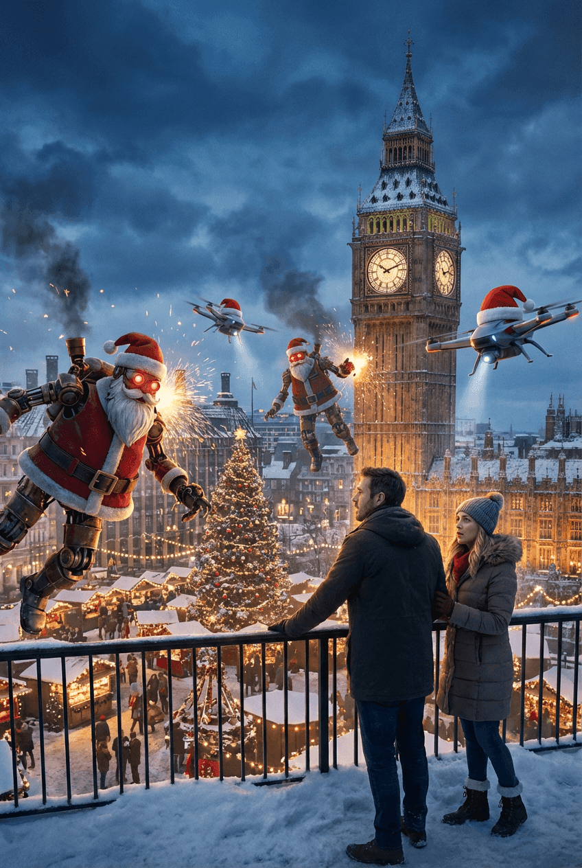 AI Santa Clauses
