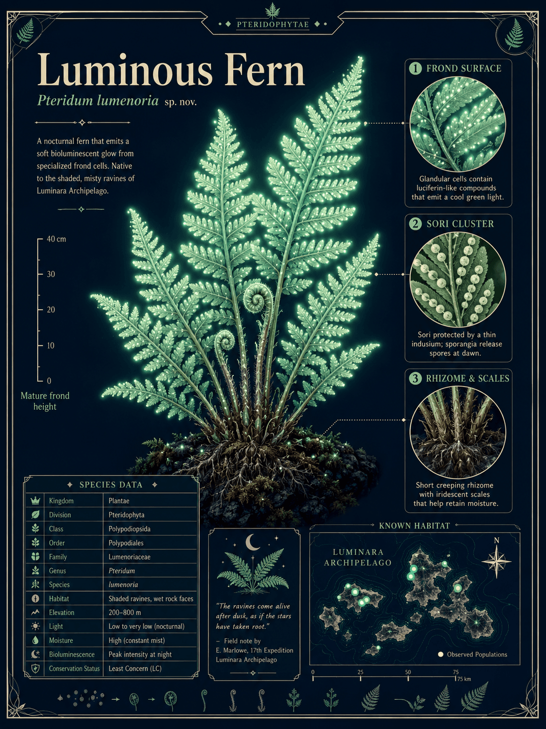Botanical Atlas Card