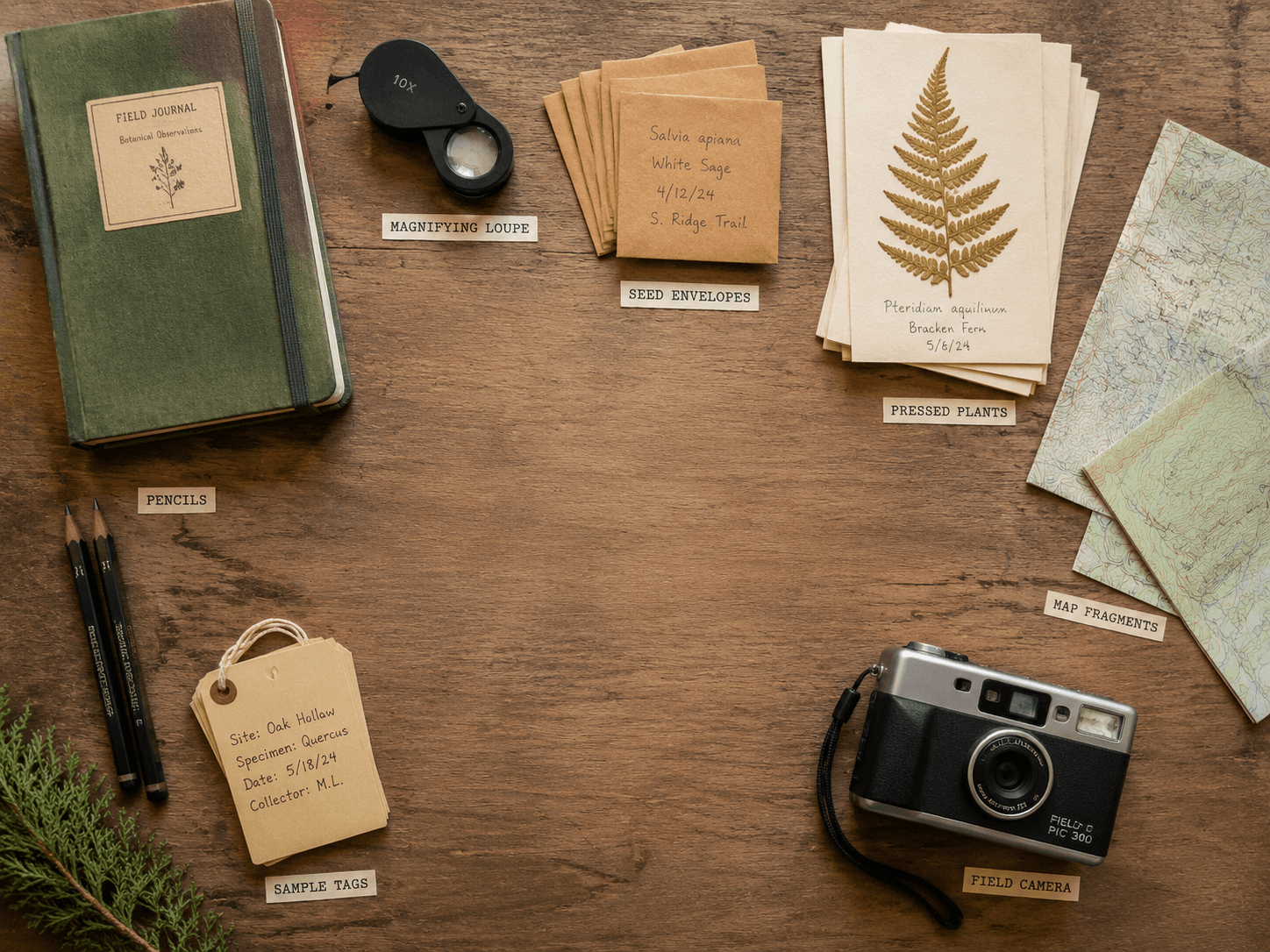 Profession Inventory Flat Lay