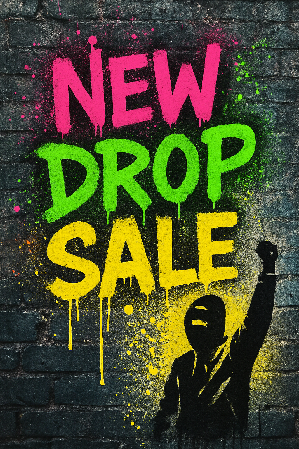 New Drop Sale poster