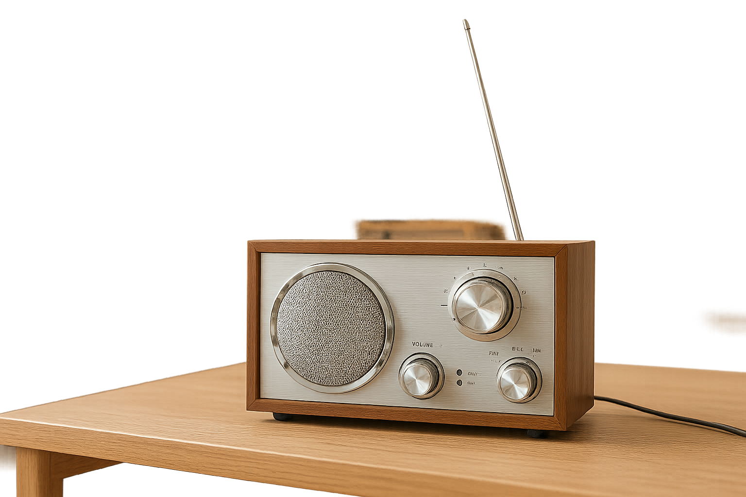 Speaker in living room